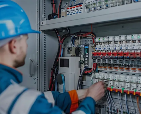 electrical wiring cost per square-foot
