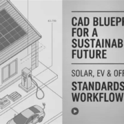 CAD Drawings for Solar, EV Charging