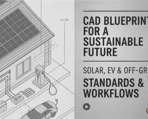 CAD Drawings for Solar, EV Charging